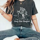 Vintage Shirt, Long Live Cowgirls Oversized Shirt, Cowboy Shirt