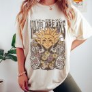 Boho Sun Moon Shirt, Keep Your Dreams Alive Oversized Vintage T-Shirt, Stay Positive Shirt