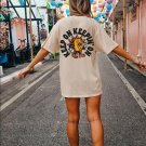 Stay Positive Shirt, Keep On Keepin On Oversized Vintage T-Shirt, Tshirt