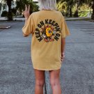 Stay Positive Shirt, Keep On Keepin On Oversized Vintage T-Shirt, Tshirt