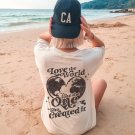 Oversized Tshirt, John 3 16 For God So Loved The World Shirt, Tshirt