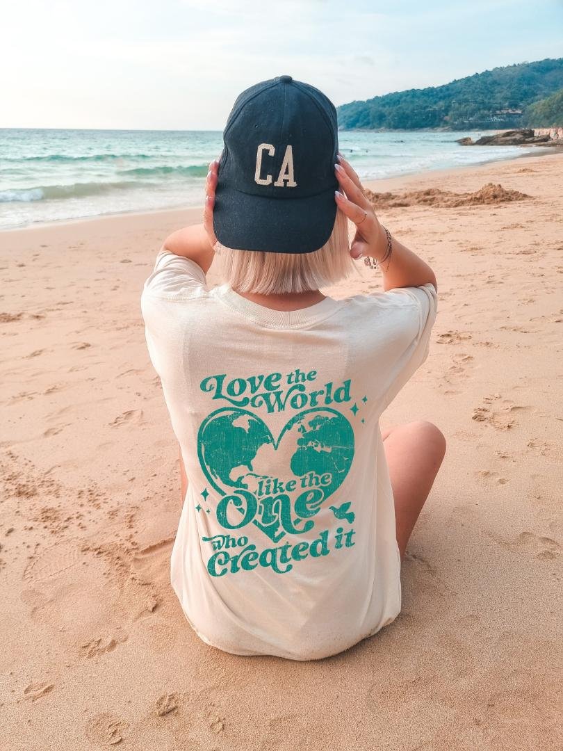 Oversized Tshirt, John 3 16 For God So Loved The World Shirt, Tshirt