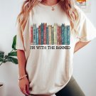 Read Banned Books Shirt, Im With The Banned Oversized Vintage T-Shirt, Tshirt