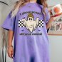Halloween Shirt, I Ghost People All Year Round Oversized Vintage T Shirt, Tee