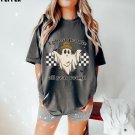 Halloween Shirt, I Ghost People All Year Round Oversized Vintage T Shirt, Tee