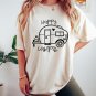 Shirt, Happy Camper Oversized Shirt, Oversized Tee