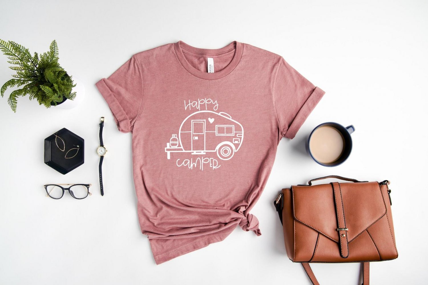 Van Life, Happy Camper Shirt, Adventure Time Shirt
