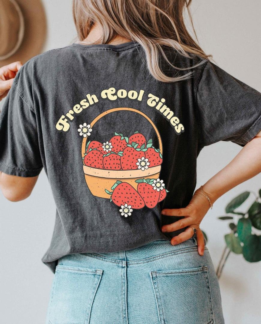 T-Shirt, Fresh Cool Times Oversized Vintage T-Shirt