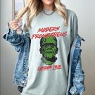 Classic Retro Halloween Shirt, Frankenstein Modern Prometheus Oversized Tee, Oversized Shirt