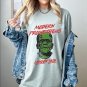 Classic Retro Halloween Shirt, Frankenstein Modern Prometheus Oversized Tee, Oversized Shirt