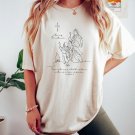 Merry Christmas Oversized Vintage T-Shirt, For unto Us A Child Is Born Shirt, Bible Verse Shirt