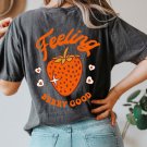 T-Shirt, Feeling Berry Good Oversized Vintage T-Shirt