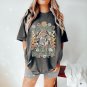 Tshirt, Everyday Grateful Heart Mushroom Oversized TShirt, Mashroom Shirt