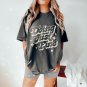 Shirt, Doing Just Fine Oversized Vintage Shirt, Retro 60s Shirt
