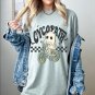 Halloween Shirt, Cycopath Ghost Oversized Vintage T Shirt, Tshirt