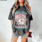 Cowboy Skeleton Shirt, Cowboy Killer Skeleton Oversized Vintage T Shirt, Tee