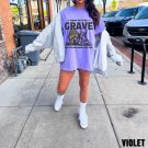 , Coming Out My Grave And Ive Been Doing Just Fine Oversized Tee, Skeleton Shirt