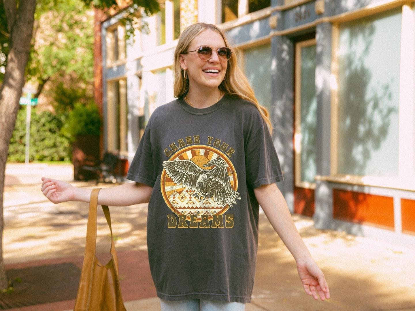 Tshirt, Chase Your Dreams Oversized TShirt, Mental Health Matters Shirt