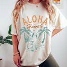 shirt, Aloha Hawaii Oversized TShirt, Graphic Tees For Women