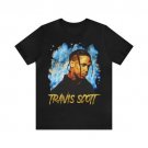 TRAVIS SCOTT Unisex Graphic Tee Shirt, Vintage 90s Rap Bootleg Style T-Shirt