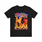 TUPAC SHAKUR Unisex Graphic Tee Shirt, Vintage 90s Rap Bootleg Style T-Shirt