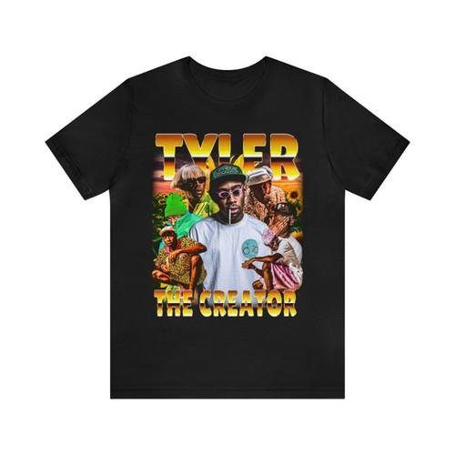 Vintage 90s Rap Bootleg Style T-Shirt TYLER THE CREATOR Unisex Graphic Tee Shirt