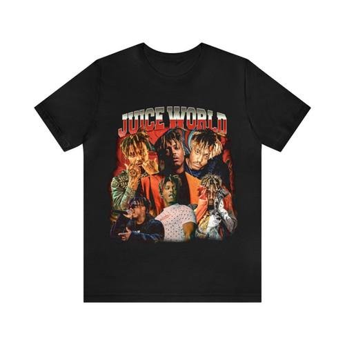 Vintage 90s Rap Bootleg Style T-Shirt JUICE WRLD Vintage 90s Unisex Graphic Tee