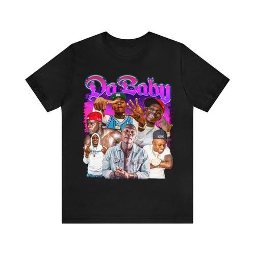 Vintage 90s Rap Bootleg Style T-Shirt DA BABY 90s Style Unisex Graphic Tee Shirt