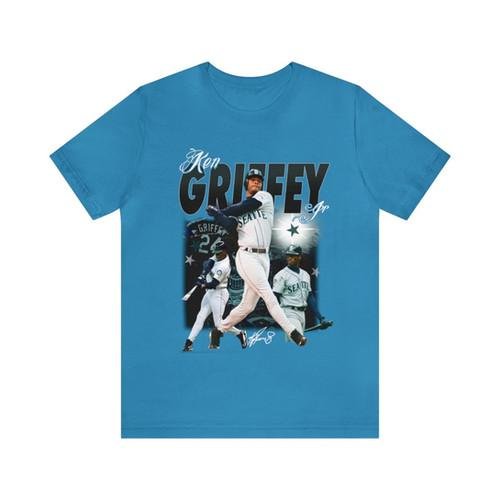 KEN GRIFFEY Jr Unisex Tee Shirt, Vintage 90s Baseball Bootleg Style T-Shirt