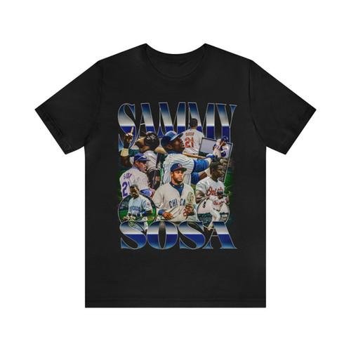 Vintage 90s Baseball Bootleg Style T-Shirt SAMMY SOSA Unisex Graphic Tee