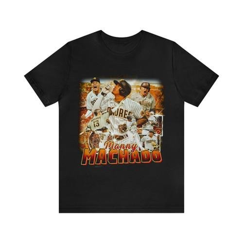 Vintage 90s Baseball Bootleg Style T-Shirt MANNY MACHADO Unisex Graphic Tee