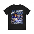 Vintage 90s Baseball Bootleg Style T-Shirt JAMES OUTMAN 90s Unisex Graphic Tee