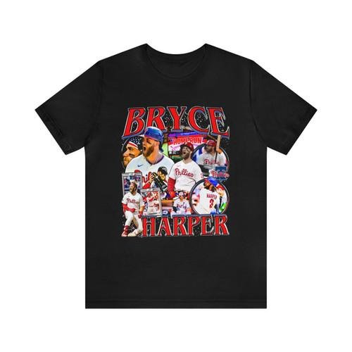 Vintage 90s Baseball Bootleg Style T-Shirt BRYCE HARPER Unisex Graphic Tee Shirt