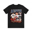 Vintage 90s Baseball Bootleg Style T-Shirt AUSTIN RILEY Unisex Graphic Tee Shirt