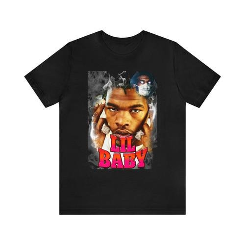 LIL BABY 90s VINTAGE Bootleg Unisex Jersey Short Sleeve Tee Shirt