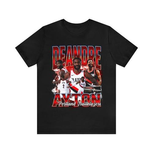 DEANDRE AYTON Blazer Unisex Tee, Vintage 90s Basketball Bootleg Style T-Shirt