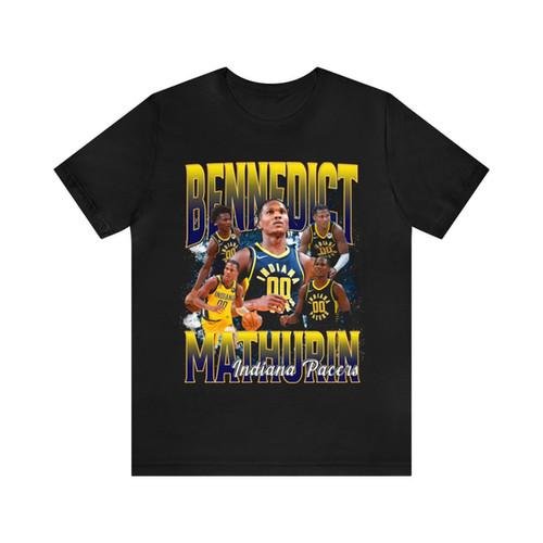 BENNEDICT MATHURN Unisex Tee, Vintage 90s Basketball Bootleg Style T-Shirt