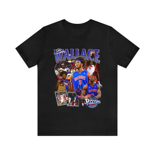 BEN WALLACE Unisex Graphic Tee, Vintage 90s Basketball Bootleg Style T-Shirt