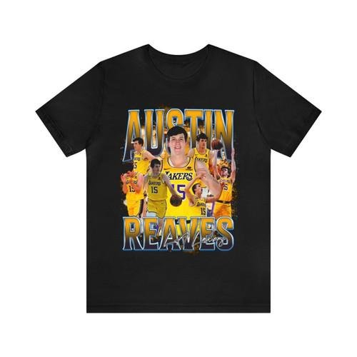 AUSTIN REAVES AR Unisex Tee, Vintage 90s Basketball Bootleg Style T-Shirt