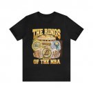 Vintage 90s Basketball Bootleg Style T-Shirt THE RINGS Unisex Graphic Tee T-Shirt