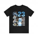 Vintage 90s Basketball Bootleg Style T-Shirt MICHAEL JORDAN UNC Rings Unisex Tee