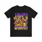 Vintage 90s Basketball Bootleg Style T-Shirt JAMES WORTHY 90s Unisex Graphic Tee