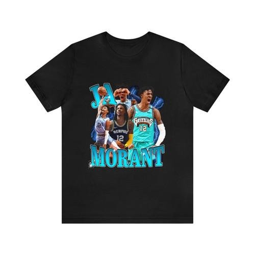 JA MORANT VINTAGE Bootleg 90s Unisex Jersey T-Shirt