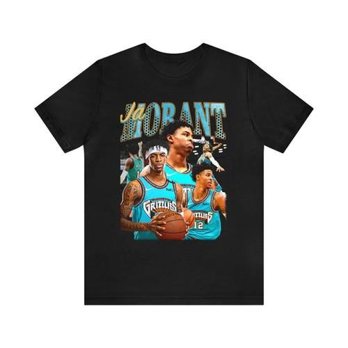 JA MORANT BOOTLEG Vintage 90s Unisex Jersey T-Shirt T-Shirt
