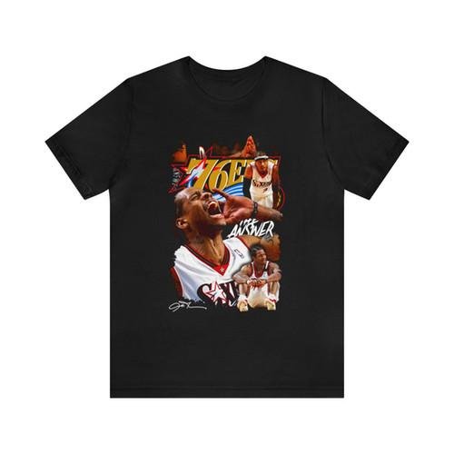 ALLEN IVERSON PREMIUM Dual Sided Unisex Jersey T-Shirt