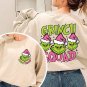 Retro Christmas Shirt, Vintage Pink Grinc Squad Shirt