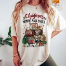 Christmas Movie Cassette Shirt, Vintage Christmas Movie And Chill Shirt