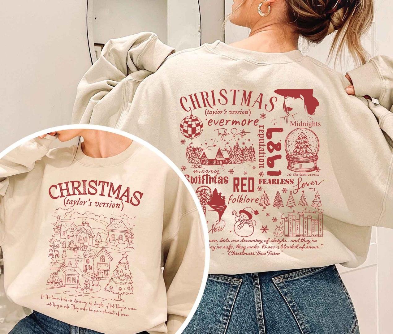 Christmas TS Version Shirt, Santas Favorite Taylor Version Shirt