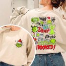 Cute Christmas, Grinch My Day Im Booked Christmas Shirt