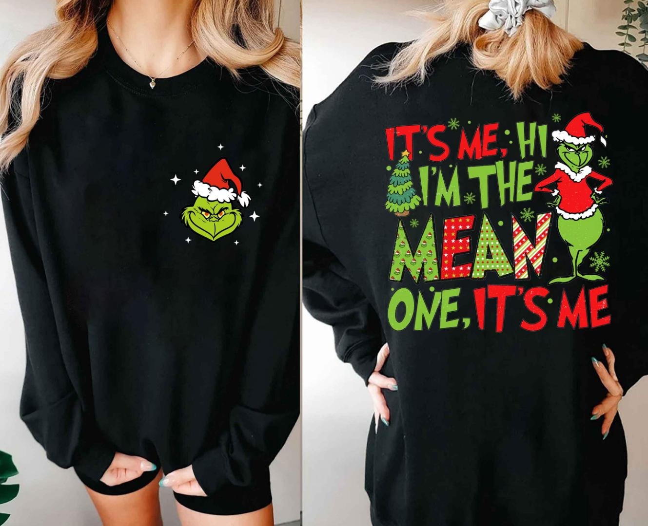 Grich Christmas Shirt, Funny Grich Its Me Hi I'm The Mean One It's Me Shirt